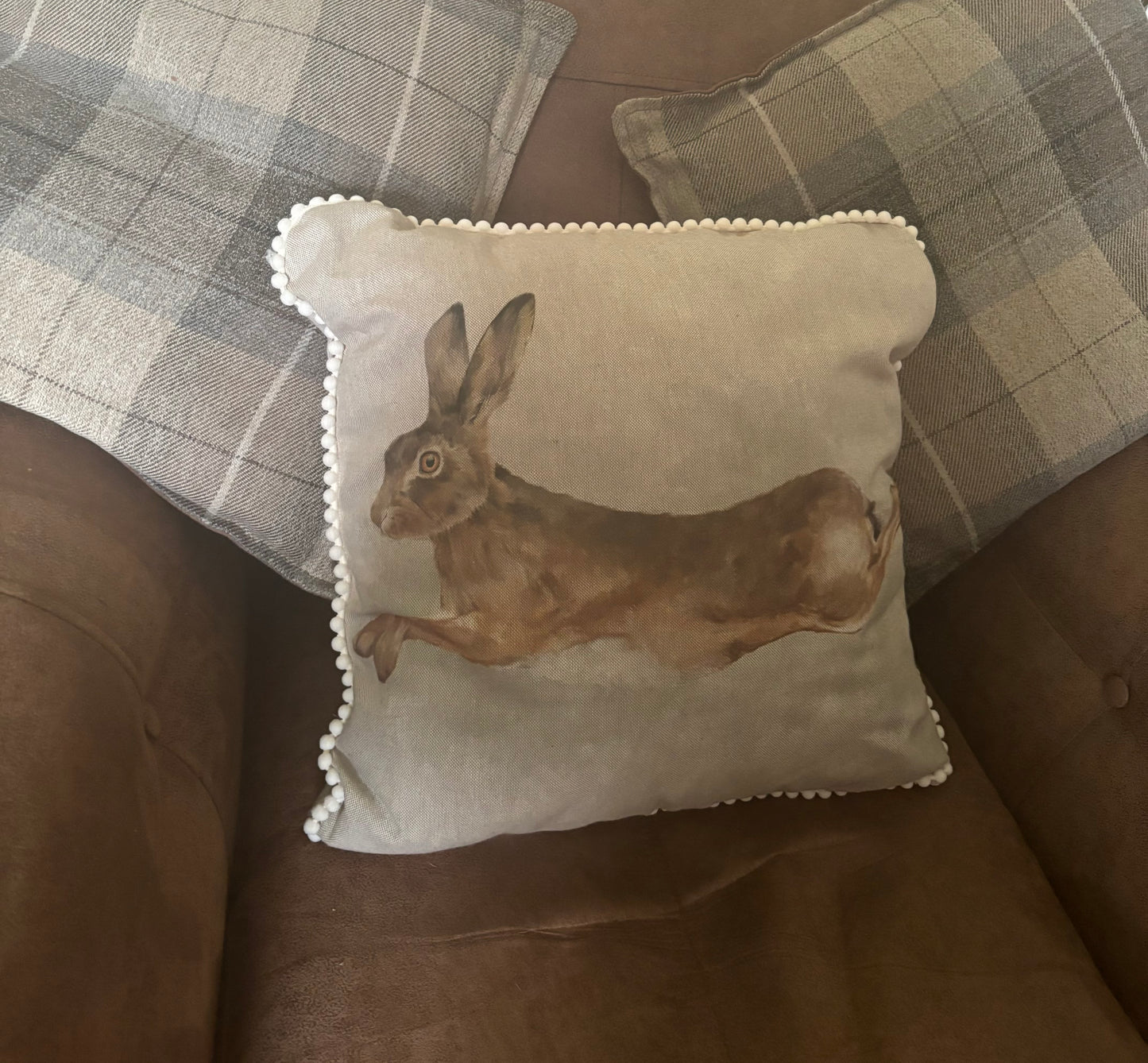 Hare cushion