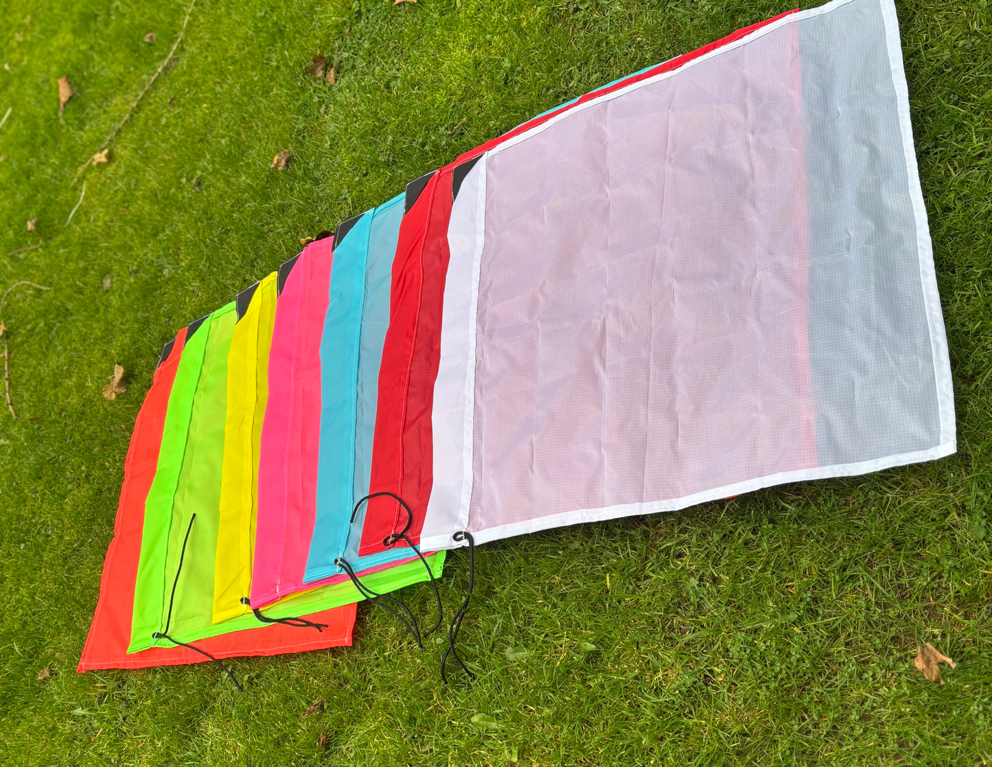 Rip stop beaters flags