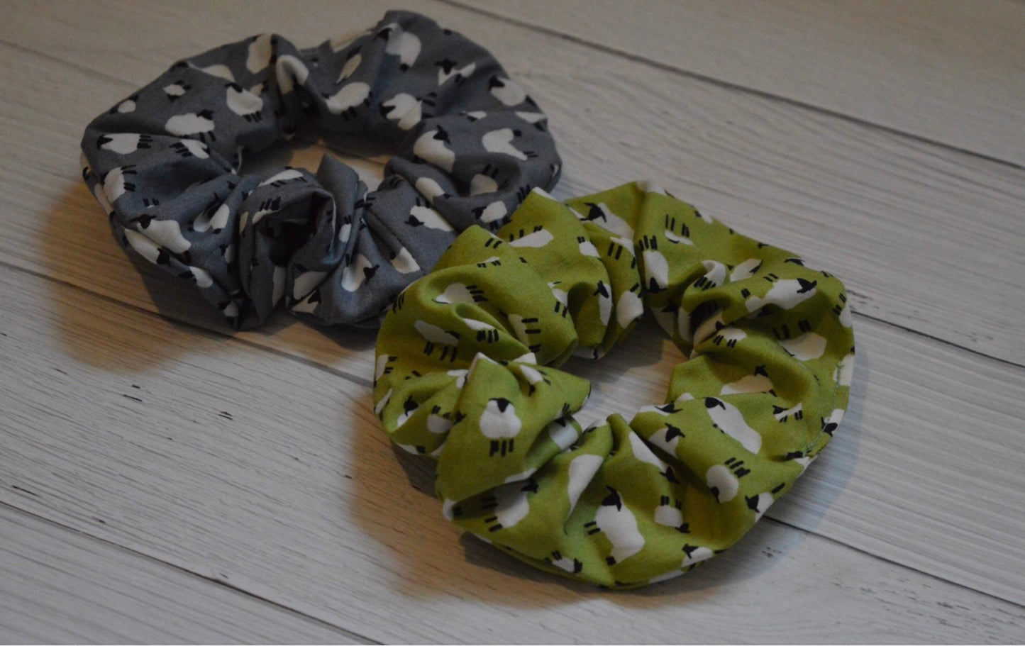 Sheep scrunchie