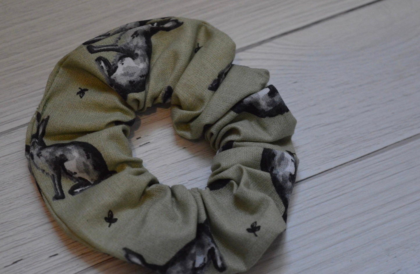 Hare scrunchie