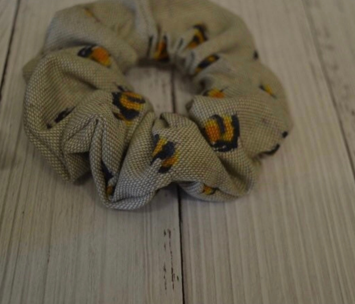 Bumble Bee Scrunchies