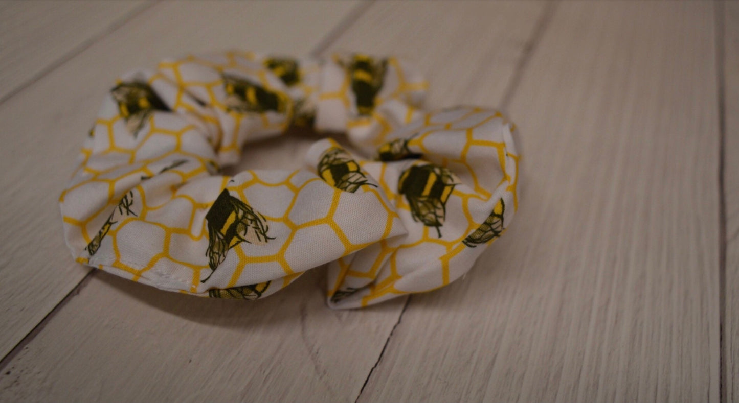 Bumble Bee Scrunchies