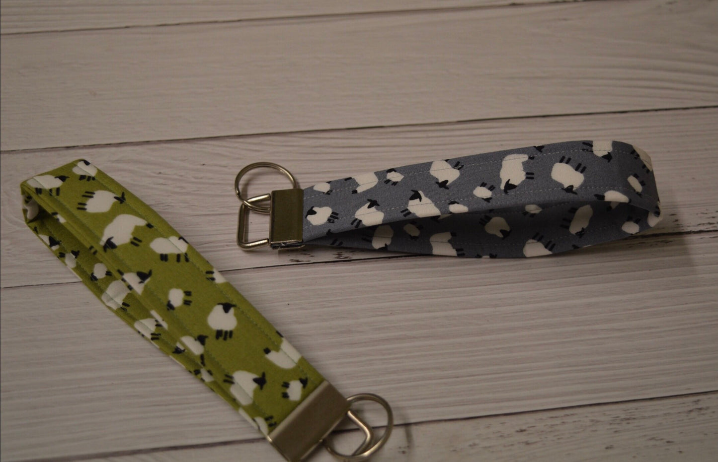 Sheep Keyring/ wristlet