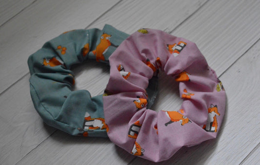 Fox scrunchie