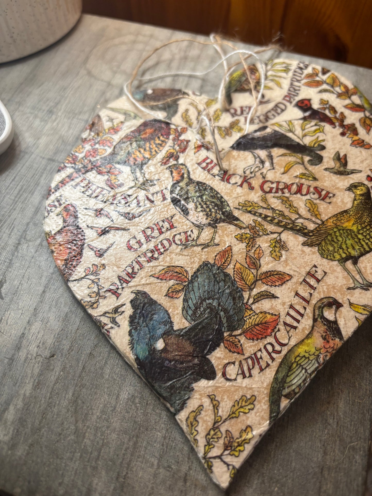 Game bird Christmas decorations